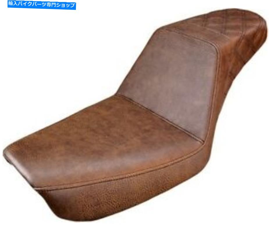 シート サドルメンシートステップアップハーレーダビッドソンダイナ806-04-173BRのための茶色の格子 Saddlemen Seat Step Up Brown Lattice For Harley Davidson Dyna 806-04-173BR【並行輸入品】｜Us Custom Parts Shop USDM