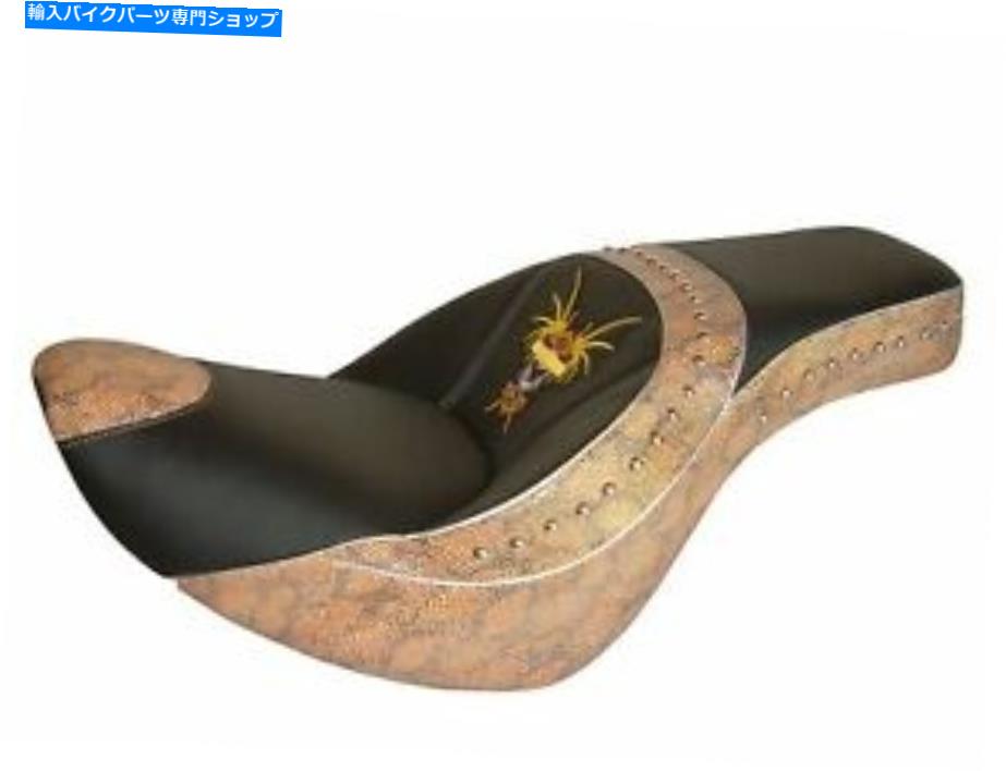 シート ハーレーダビッドソンソフトトップ販売者デラックスシートコンフォートブラックスペシャルモト HARLEY DAVIDSON SOFTAIL Top Sellerie Deluxe seat Comfort Black Special Moto【並行輸入品】