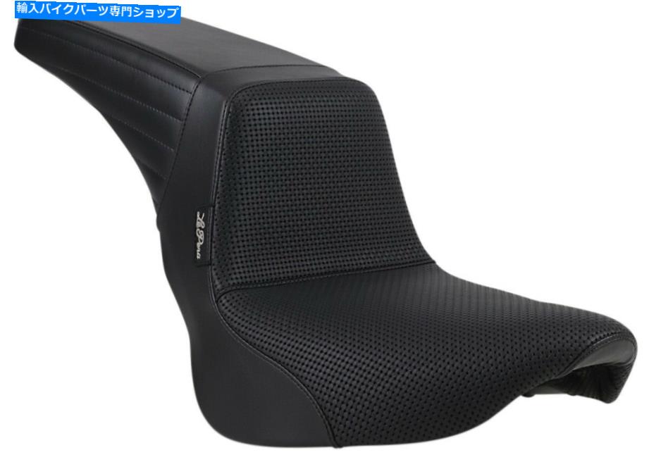 シート キックフリップバスケットウィーブビニール2アップシートブラックLEP。 18-20ハーレーFXBRのためのLYB-590BW Kickflip Basketweave Vinyl 2-Up Seat Black LeP. LYB-590BW For 18-20 Harley FXBR【並行輸入品】