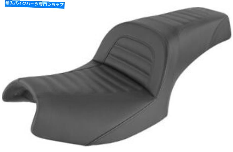 シート スリムプリーツタック＆ロール2アップシートブラックジェルI20-06-161 Slim Pleated Tuck & Roll 2-Up Seat Black Gel I20-06-161 For 2020 Indian【並行輸入品】｜Us Custom Parts Shop USDM