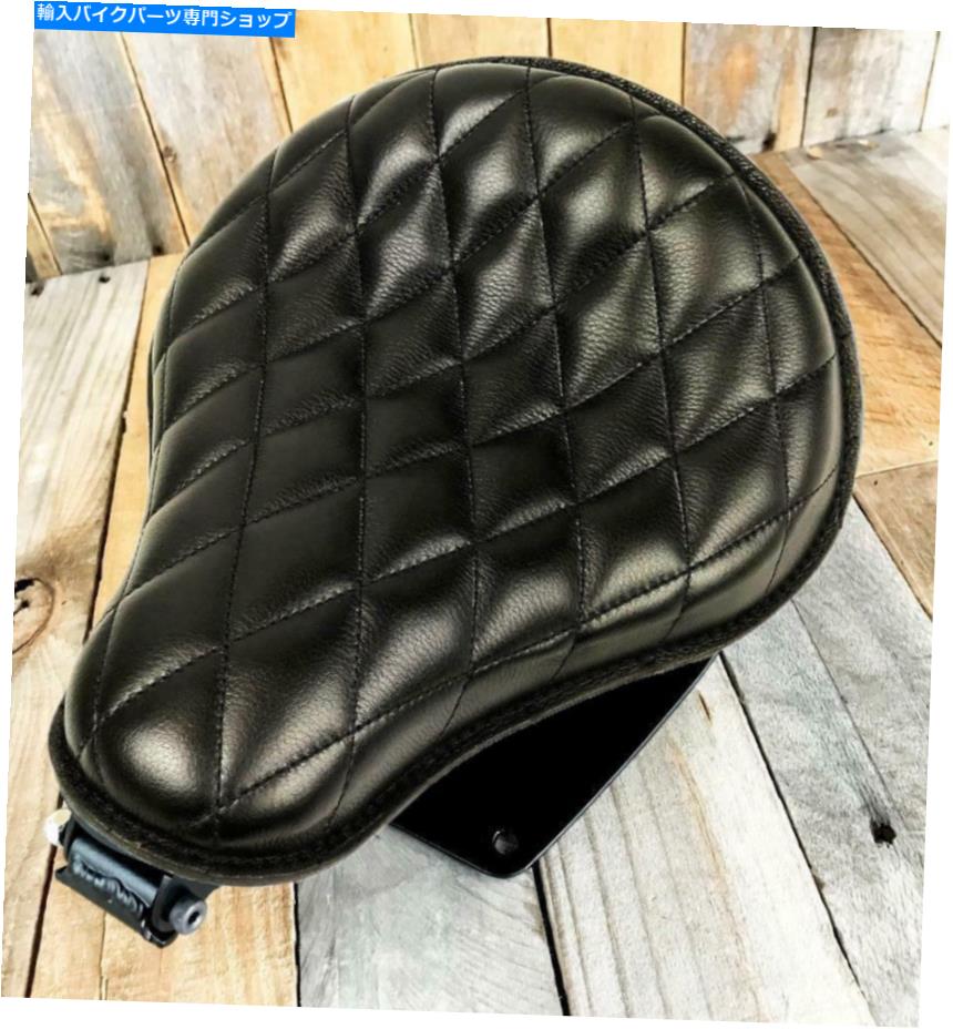 シート 2006-2017ハーレーダイナスプリングソロシートマウントインストールキットBLKディレザー 2006-2017 Harley Dyna Spring Solo Seat Mounting Installation Kit Blk Di Leather【並行輸入品】