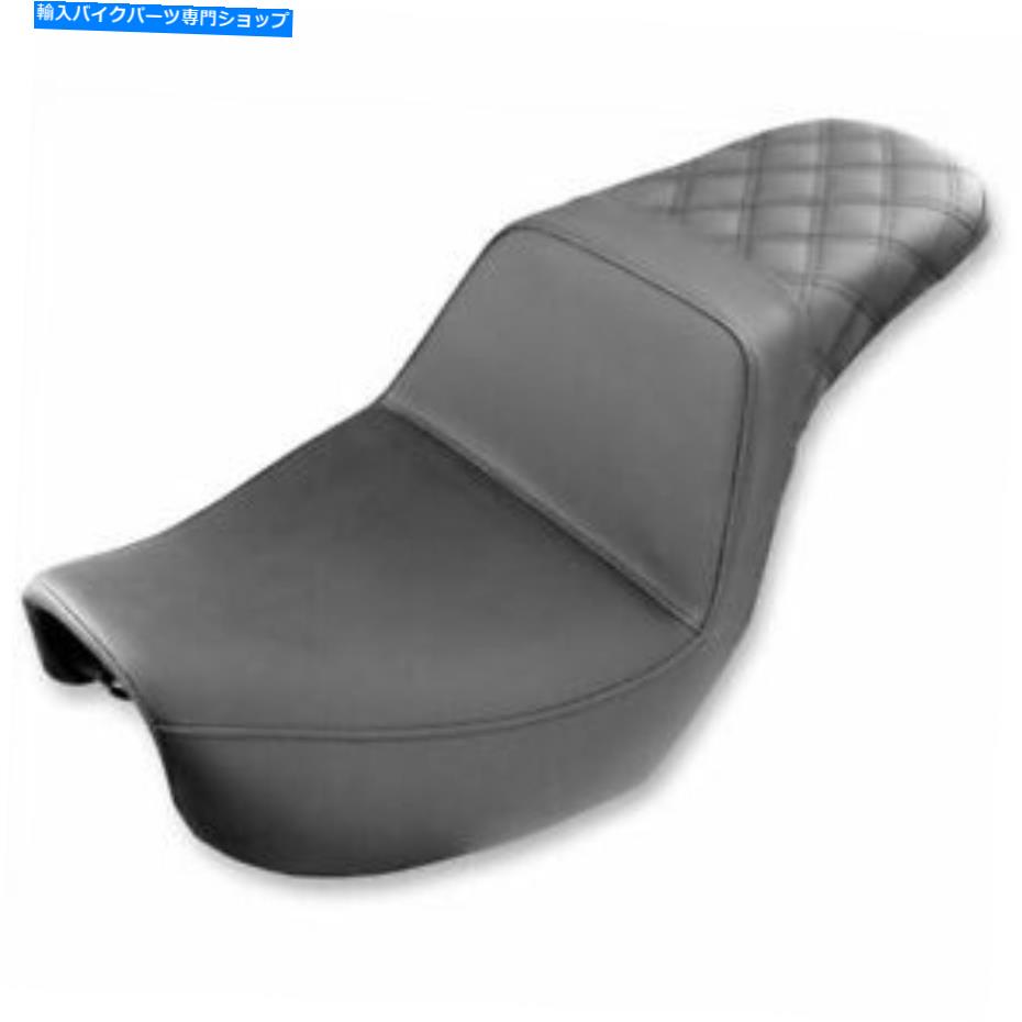 シート サドルメン格子ステッチステップアップシート - 806-04-173 Saddlemen Lattice-Stitch Step-Up Seat - 806-04-173【並行輸入品】