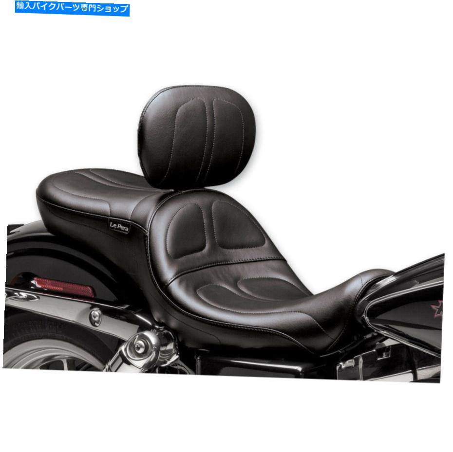シート Le Pera - LK-970 BR - バックレーション付きマーベリックシート Le Pera - LK-970 BR - Maverick Seat with Backrest【並行輸入品】