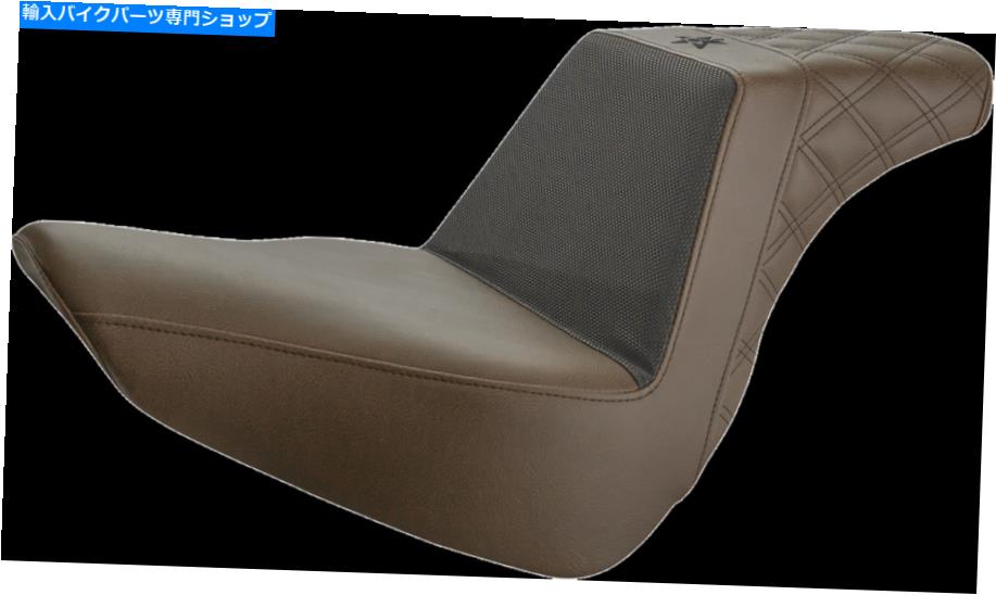シート サドルメン不明産業ステップアップオートバイシート18-21ハーレーソフトFXFB Saddlemen Unknown Industries Step Up Motorcycle Seat 18-21 Harley Softail FXFB【並行輸入品】
