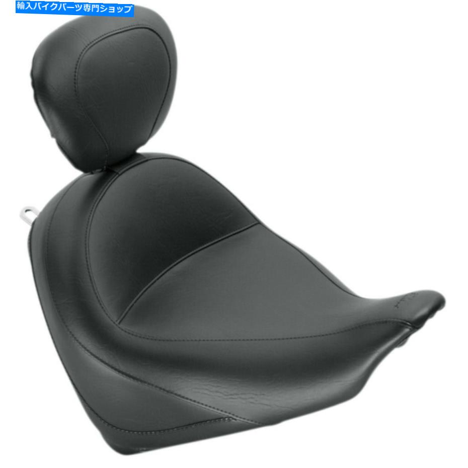 シート マスタングワイドツーリングソロシート - 運転席の背もたれ - Fury（ブラック）79628 Mustang Wide Touring Solo Seat - Driver's Backrest - Fury (Black) 79628【並行輸入品】