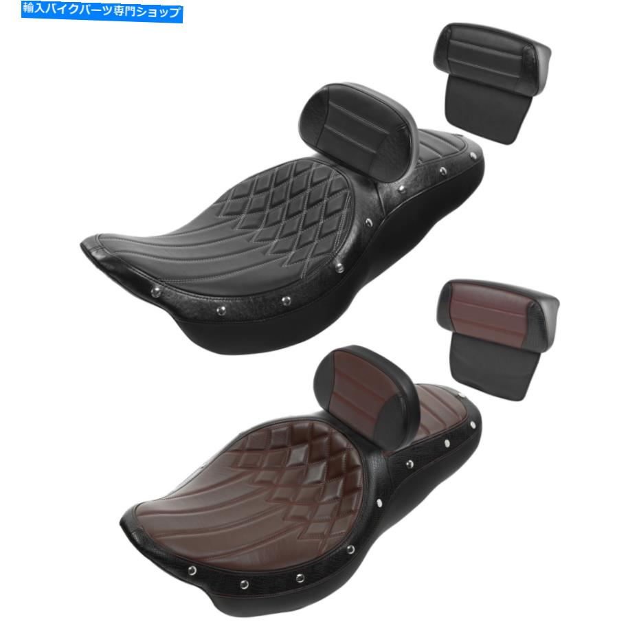 シート 運転席旅客座席ライダーリアバックレストフィットTri Glide 14-21 Driver Passenger Seat Rider Rear Backrest Fit For Harley Touring Tri Glide 14-21【並行輸入品】｜Us Custom Parts Shop USDM