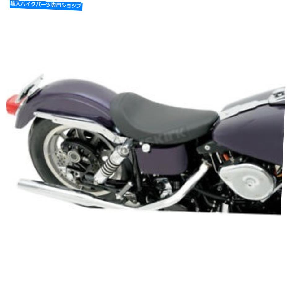 シート ドラッグスペシャリスムーズローソロシート - 0805-0087 Drag Specialties Smooth Low Solo Seat - 0805-0087【並行輸入品】