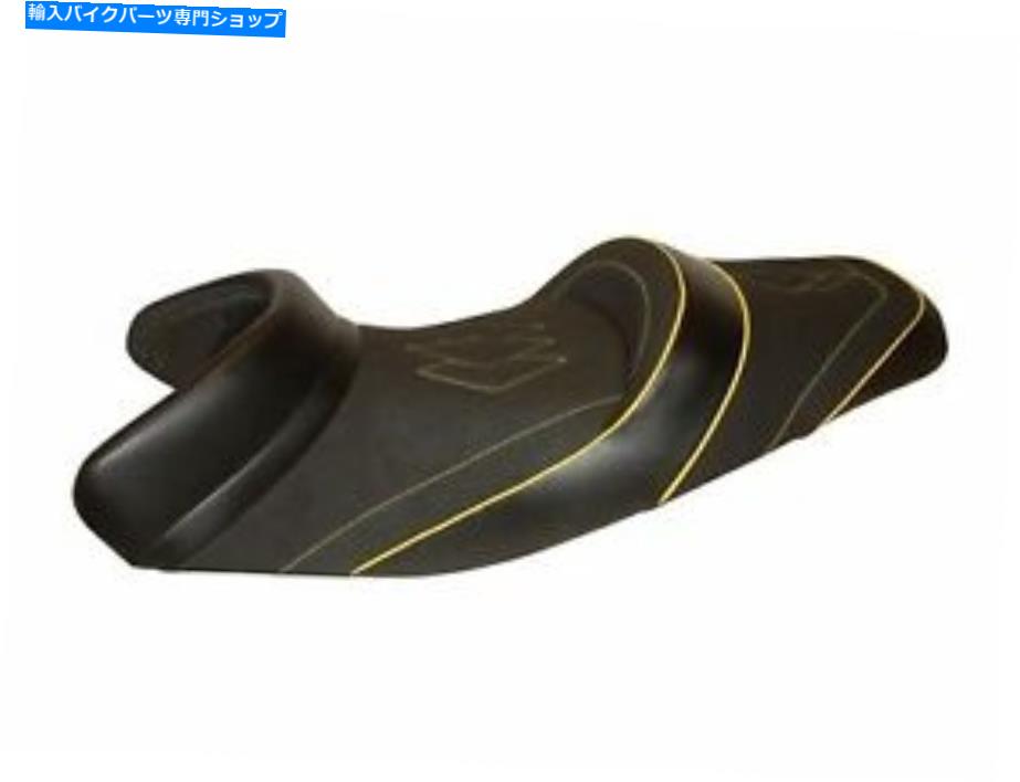 シート BMW F 650 GS 2000-2007トップ販売者デラックスシートコンフォートブラックイエロースポーツ090 BMW F 650 GS 2000-2007 Top Sellerie Deluxe seat Comfort Black Yellow Sport 090【並行輸入品】