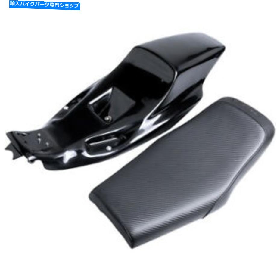 シート Saddlemen Eliminatorシートキット - カーボンファイバー（ブラック）Z4282 Saddlemen Eliminator Seat Kit - Carbon Fiber (Black) Z4282【並行輸入品】