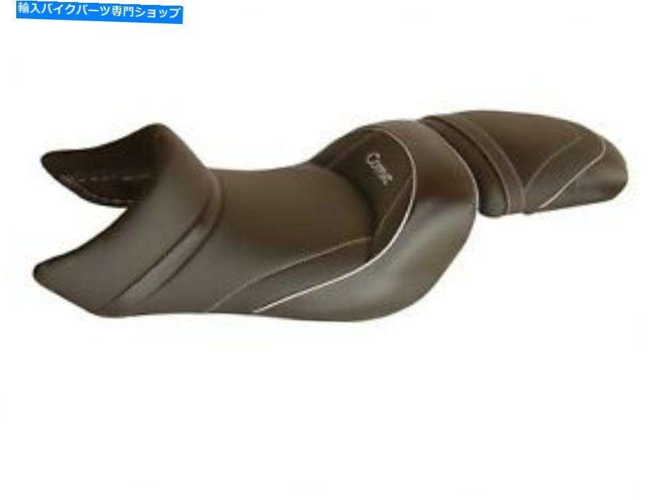シート HYOSUNG COMET 125 2003-2008トップ販売者デラックスシートコンフォートブラックシルバー093 HYOSUNG COMET 125 2003-2008 Top Sellerie Deluxe seat Comfort Black Silver 093【並行輸入品】