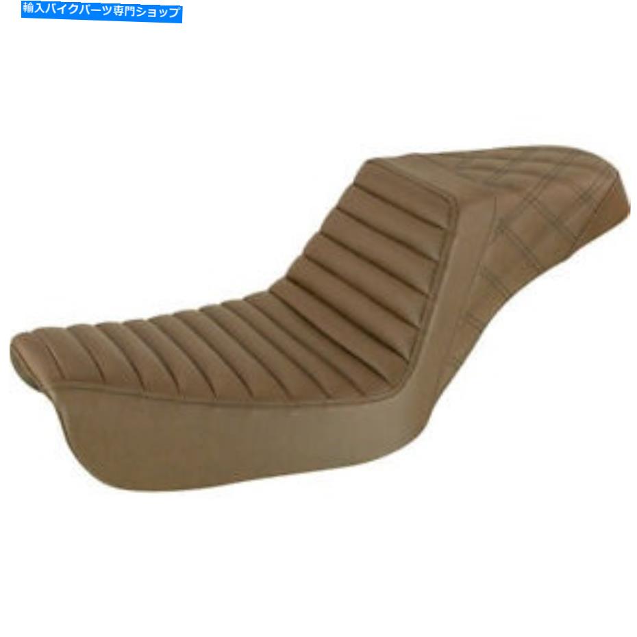 シート サドルメンステップアップ2アップシート - タックとロール/ダイヤモンド（茶色）804-04-176BR Saddlemen Step Up 2-Up Seat - Tuck and Roll/Diamond (Brown) 804-04-176BR【並行輸入品】 82,440円