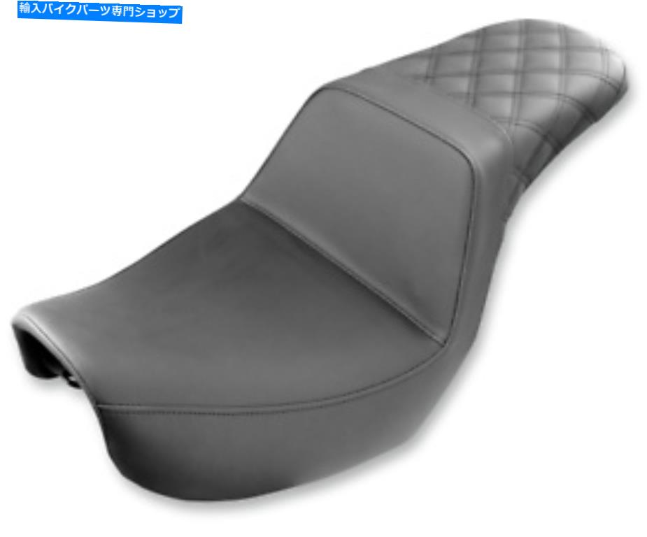 シート saddlemen 806-04-173ステップアップリアLSシートブラック Saddlemen 806-04-173 Step Up Rear LS Seat Black【並行輸入品】