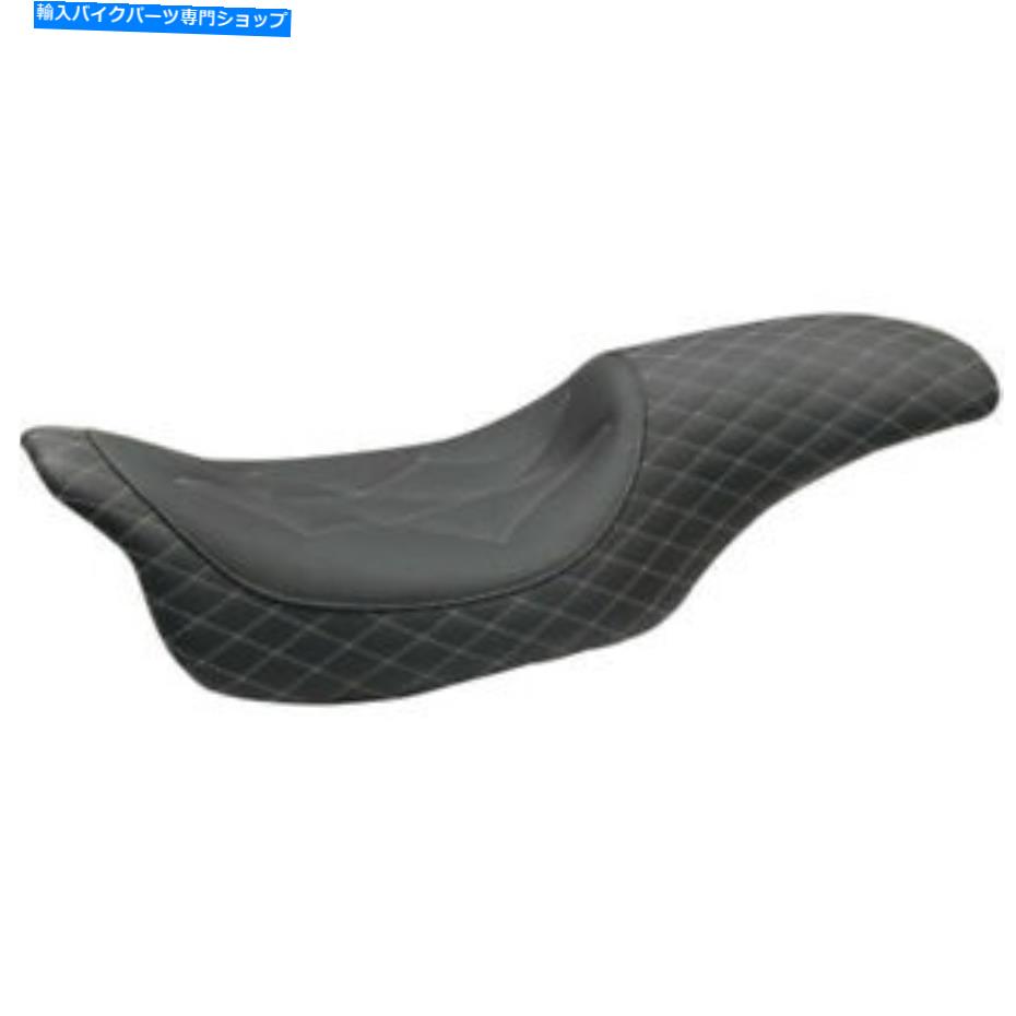 シート マスタングリヴィアジャーニーシート - ダイヤモンド（グレー/ブラック）74111gm Mustang Revere Journey Seat - Diamond (Gray / Black) 74111GM【並行輸入品】｜Us Custom Parts Shop USDM