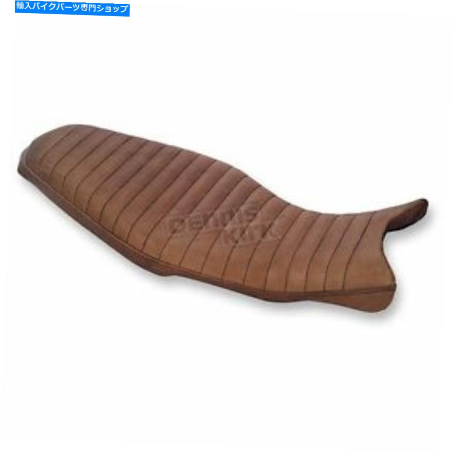 シート ローランドサンズデザインブラウンエンジョカフェシート - 76875 Roland Sands Design Brown Enzo Cafe Seat - 76875【並行輸入品】｜Us Custom Parts Shop USDM