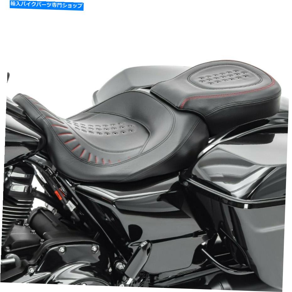 シート ハーレー - ダビッドソンの座席09-20ドライバー旅客RVT Seat for Harley-Davidson Touring 09-20 Driver Passenger RVT【並行輸入品】