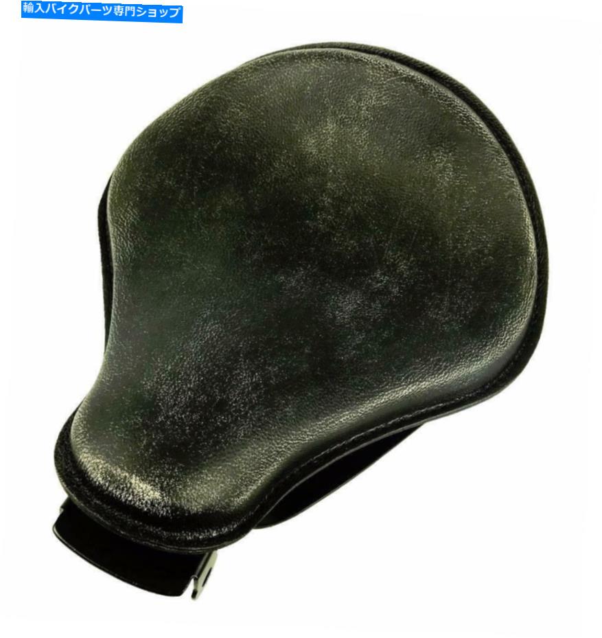シート 2010-2021 Sportster Harley Spring Seat Black DistressレザーマウントキットBCS 2010-2021 Sportster Harley Spring Seat Black Distress Leather Mount Kit bcs【並行輸入品】