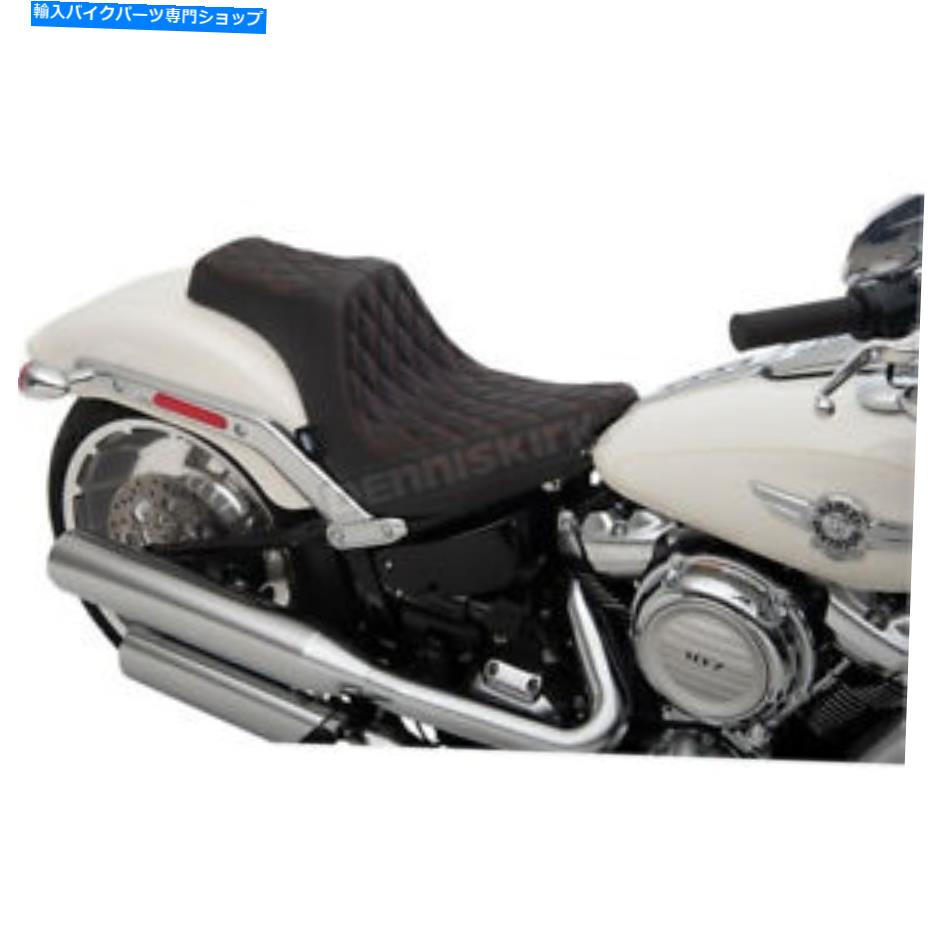 シート ドラッグスペックブラックダブルダイヤモンドステッチ捕食者IIIシートw /レッドスレッド - 0802-1190 Drag Spec Black Double Diamond Stitch Predator III Seat w/Red Thread - 0802-1190【並行輸入品】｜Us Custom Parts Shop USDM 75,755円