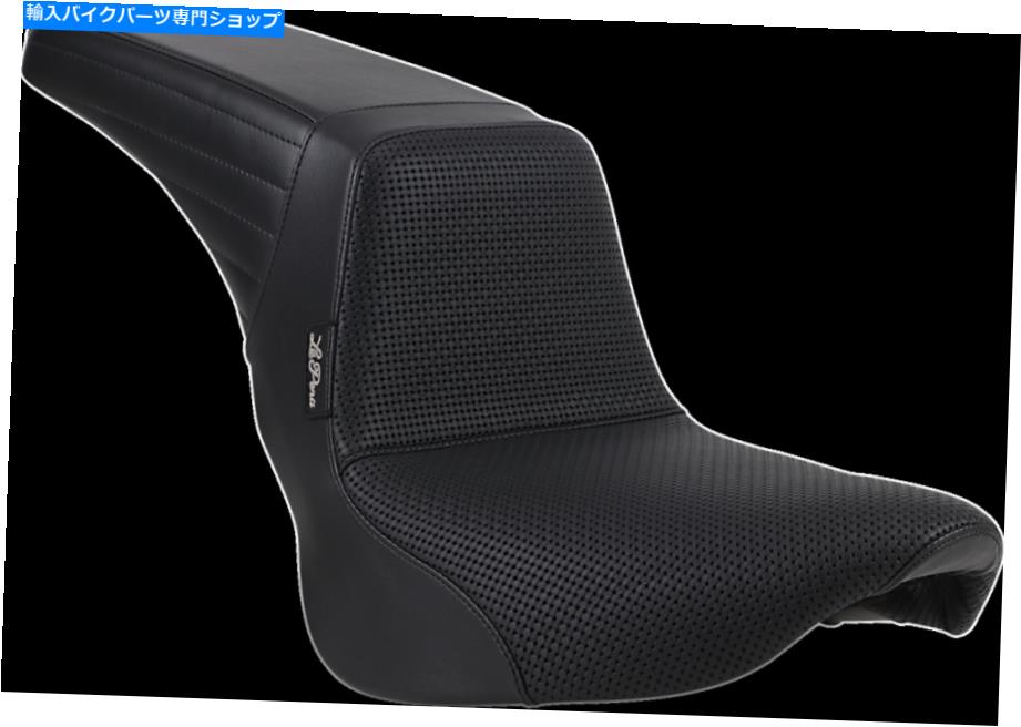 シート Le Pera Kickflip Basketweave 2 Upオートバイシート18-20ハーレーソフトFLFB Le Pera Kickflip Basketweave 2 Up Motorcycle Seat 18-20 Harley Softail FLFBS【並行輸入品】