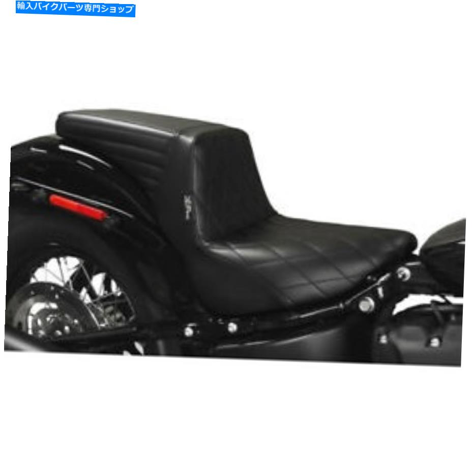 シート Le Pera Kickflip Seat - ダイヤモンド - Softail '18 +（ブラック）LYB-590DM Le Pera Kickflip Seat - Diamond - Softail '18+ (Black) LYB-590DM【並行輸入品】