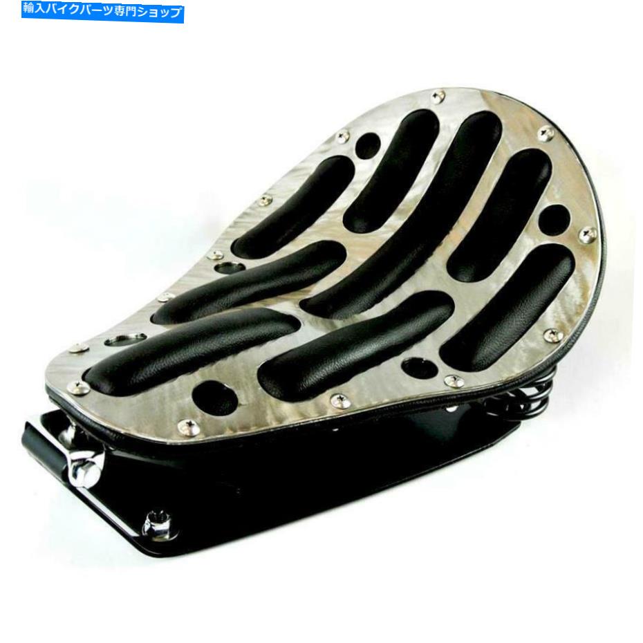 シート 1982 - 2003年ハーレースポーツスタースプリングシートマウントキット10x14イージーライダースチールBLK B 1982-2003 Harley Sportster Spring Seat Mounting Kit 10x14 Easy Rider Steel Blk b【並行輸入品】