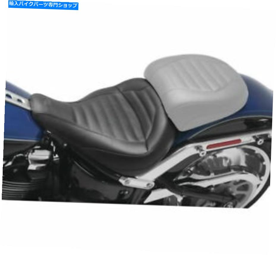 シート 18-21ハーレーフルFat Boyのためのタックとロールビニールソロシートマスタング75832 Tuck and Roll Vinyl Solo Seat Mustang 75832 For 18-21 Harley FLFB Fat Boy【並行輸入品】｜Us Custom Parts Shop USDM