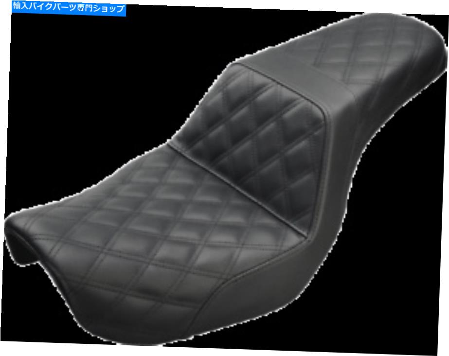 シート Saddlemen LSステップアップシートブラックフル804-04-175 Saddlemen LS-Step Up Seat Black Full 804-04-175【並行輸入品】
