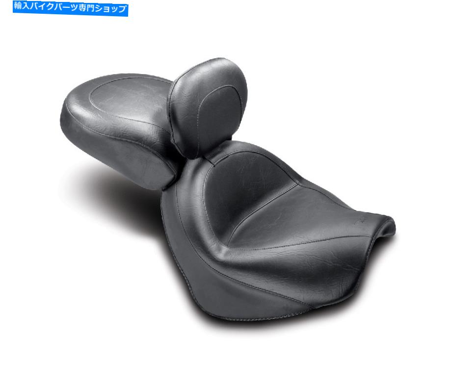 シート DBR 2001-2004スズキ800ヴォルジアの新しいマスタング2ピースワイドツーリングシート New Mustang 2-Piece Wide Touring Seat with DBR 2001-2004 Suzuki 800 Volusia【並行輸入品】