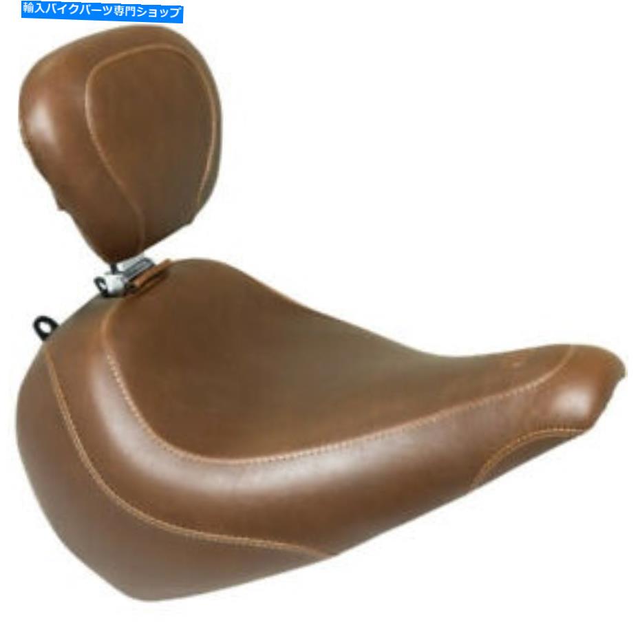 シート マスタングワイドトリプターシート - 運転席の背もたれ（茶色）83019 Mustang Wide Tripper Seat - Driver's Backrest (Brown) 83019【並行輸入品】