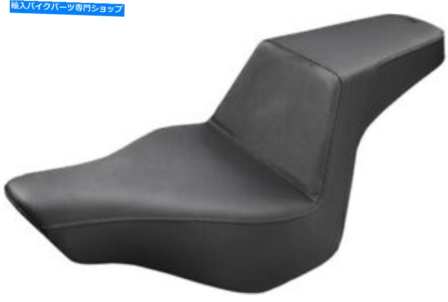 シート サドルメンブラックグリッパー昇温ジルコアシート13-17ハーレーソフト類ブレイクアウトFXSB Saddlemen Black Gripper Step-Up GelCore Seat 13-17 Harley Softail Breakout FXSB【並行輸入品】