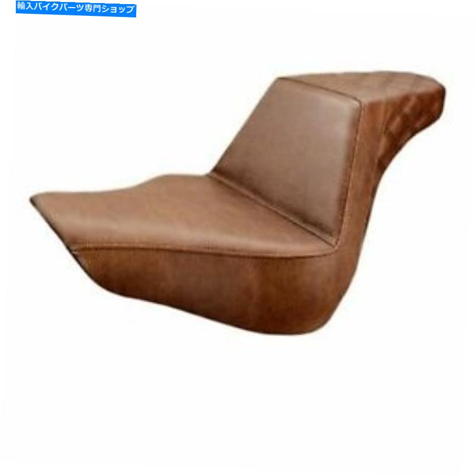 シート サドルメンステップアップシート - 乗客格子ステッチ - ブラウン818-27-173BR SADDLEMEN STEP UP SEAT - PASSENGER LATTICE STITCHED - BROWN 818-27-173BR【並行輸入品】|Us Custom Parts Shop USDM