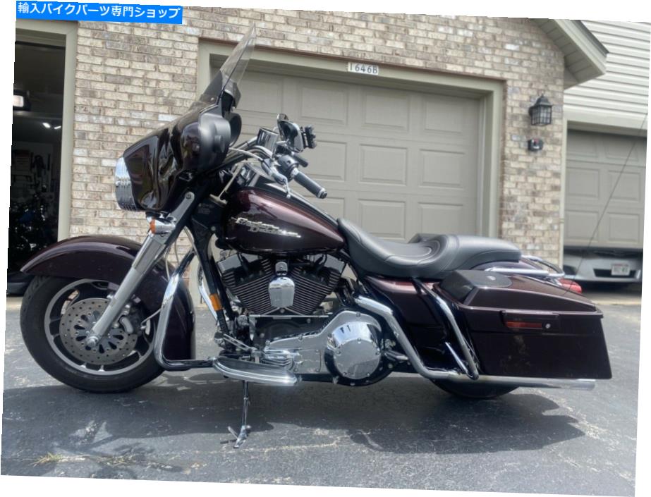 シート ロープロファイルシート - ハーレー - ダビッドソン2000-2006ストリートグライドブラックオートバイシート Low Profile seat - Harley-Davidson 2000-2006 Street Glide black motorcycle seat【並行輸入品】
