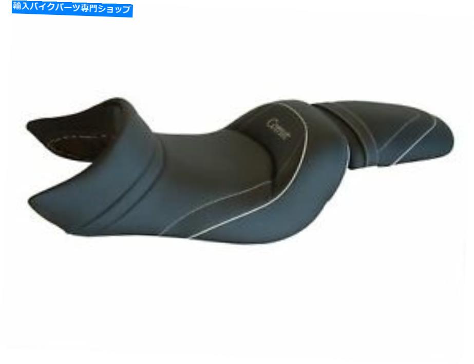 シート HYOSUNG COMET 125 2003-2008トップ販売者デラックスシートコンフォートブラックシルバー091 HYOSUNG COMET 125 2003-2008 Top Sellerie Deluxe seat Comfort Black Silver 091【並行輸入品】｜Us Custom Parts Shop USDM