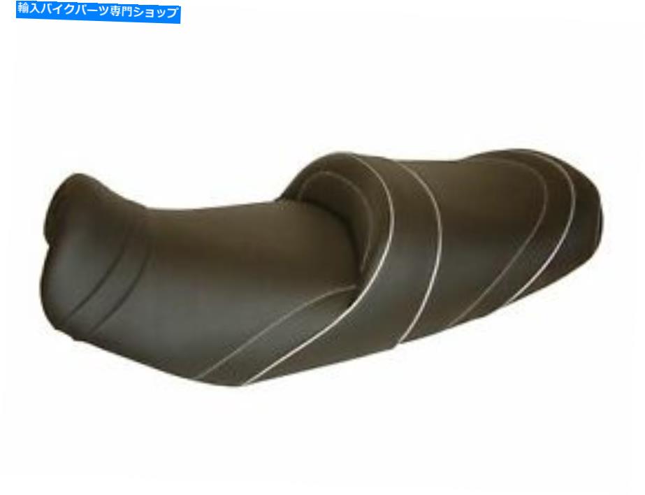 シート 鈴木V-STROM DL 650 11-16トップ販売者デラックスシートコンフォートブラックホワイト3091S SUZUKI V-STROM DL 650 11-16 Top Sellerie Deluxe seat Comfort Black White 3091S【並行輸入品】｜Us Custom Parts Shop USDM