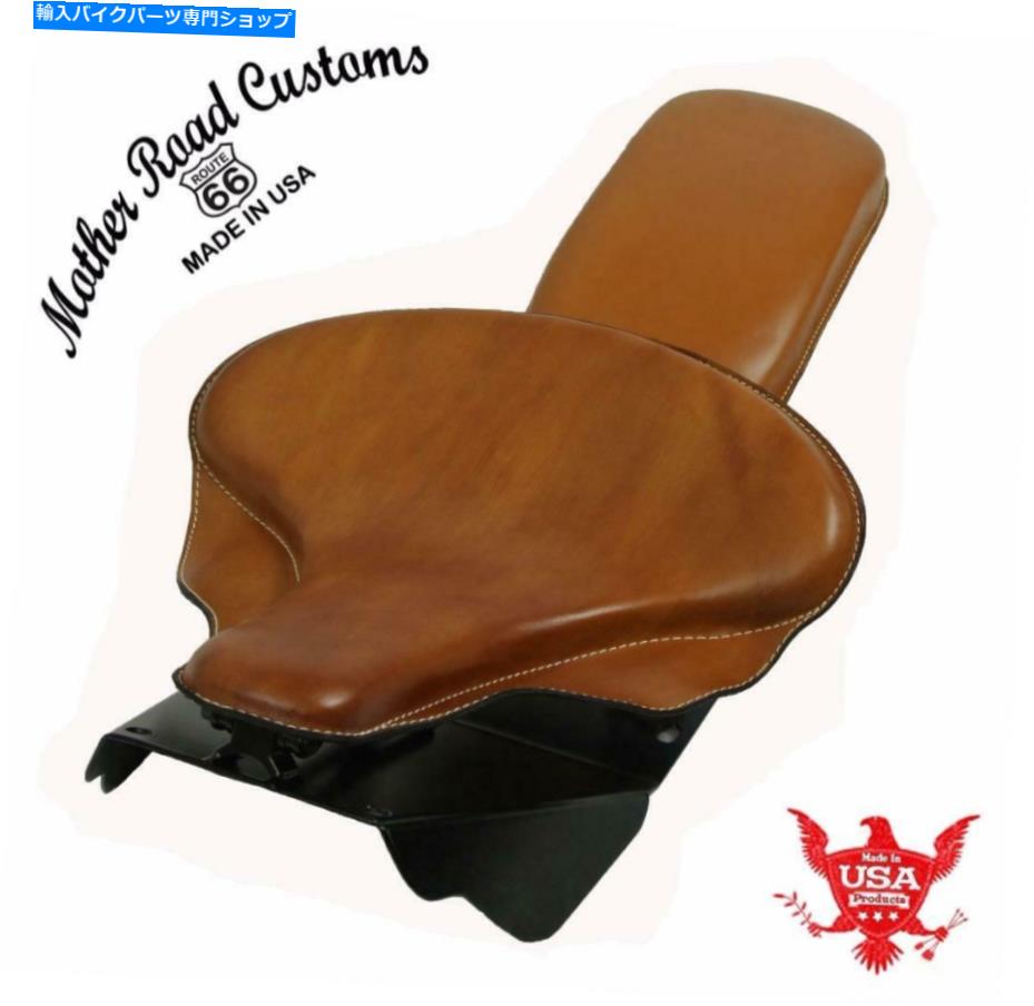 シート スプリングシート1998-2020ハーレーツーリングスプリング変換マウントキットD Tレザー Spring Seat 1998-2020 Harley Touring Spring Conversion Mounting Kit D T Leather【並行輸入品】