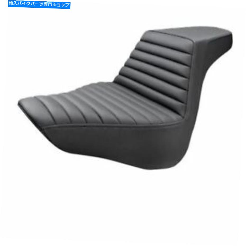 シート Saddlemenステップアップシート - タックとロール818-27-171 SADDLEMEN STEP UP SEAT - TUCK AND ROLL 818-27-171【並行輸入品】
