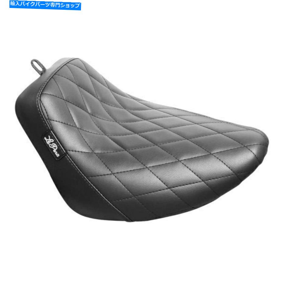 シート ハーレー - ダビッドソンのファットボーイ18-19レパアベア骨ダイヤモンドブラックソロシート For Harley-Davidson Fat Boy 18-19 LePera Bare Bones Diamond Black Solo Seat【並行輸入品】