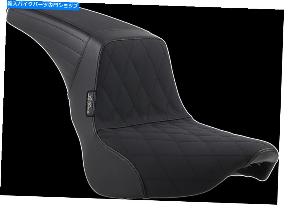 シート Le Pera Kickflipダイヤモンドグリップテープ2upオートバイシート18-19ハーレーソフトFLFB Le Pera Kickflip Diamond Grip Tape 2Up Motorcycle Seat 18-19 Harley Softail FLFB【並行輸入品】