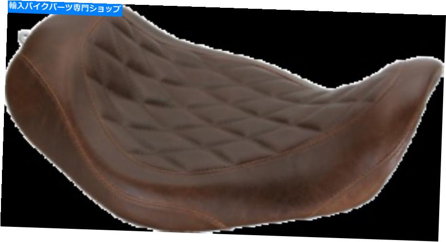 シート マスタングワイドトリプターブラウンシートダイヤモンド76706 Mustang Wide Tripper Brown Seat Diamond 76706【並行輸入品】