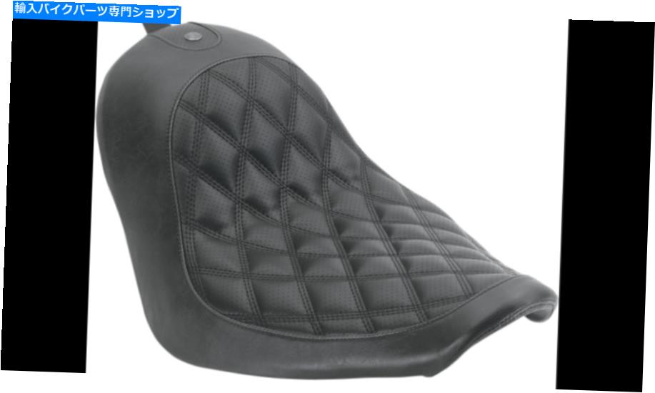 シート 新しいローランドサンズデザイン（RSD）ボスソロバイクシート - FXST '06-'13 New Roland Sands Design (RSD) Boss Solo Motorcycle Seat - FXST '06-'13【並行輸入品】