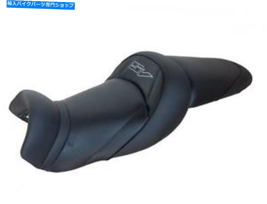 シート スズキSV 650 S / N 03-05トップ販売者デラックスシートコンフォートブラックホワイト4671S Road SUZUKI SV 650 S/N 03-05 Top Sellerie Deluxe seat Comfort Black White 4671S Road【並行輸入品】|Us Custom Parts Shop USDM