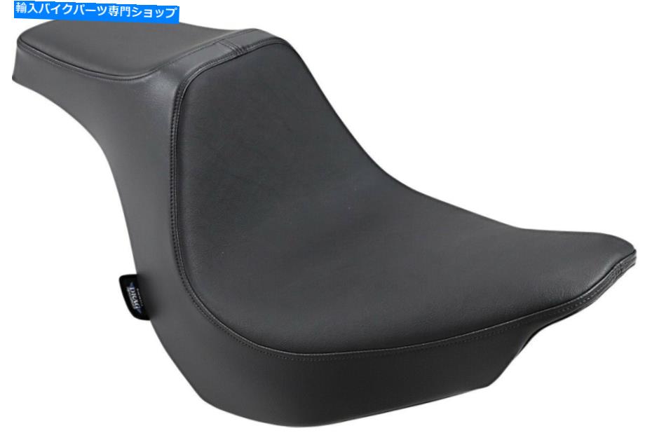 シート 捕食者IIIスムーズなビニール2アップシートブラックDRS。 18-21ハーリーFLFBのための0802-1187 Predator III Smooth Vinyl 2-Up Seat Black DrS. 0802-1187 For 18-21 Harley FLFB【並行輸入品】