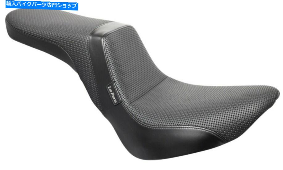 シート Le Pera Black Daytona 2アップシートバスケット織りハーレイM8 Softail Breakout 18-20 Le Pera Black Daytona 2-Up Seat Basket Weave Harley M8 Softail Breakout 18-20【並行輸入品】｜Us Custom Parts Shop USDM