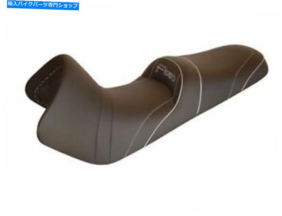 シート BMW F 650 1993-2000トップ販売者デラックスシートコンフォートブラックシルバースポーツモト090 BMW F 650 1993-2000 Top Sellerie Deluxe seat Comfort Black Silver Sport Moto 090【並行輸入品】