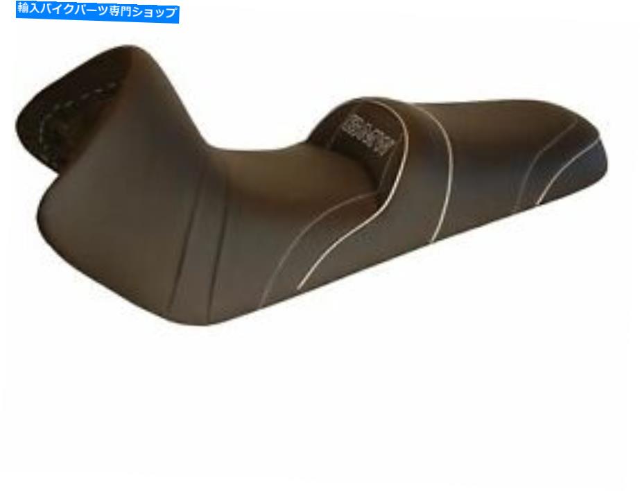 シート BMW F 650 1993-2000トップ販売者デラックスシートコンフォートブラックシルバースポーツモト093 BMW F 650 1993-2000 Top Sellerie Deluxe seat Comfort Black Silver Sport Moto 093【並行輸入品】