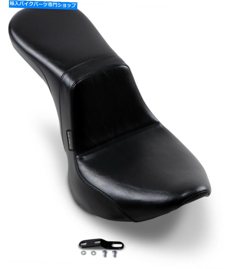 シート 18-20ハーレーFXLR FLSB用デイトナ滑らかなビニール2アップシートブラックローLYR-543 Daytona Smooth Vinyl 2-Up Seat Black Low LYR-543S For 18-20 Harley FXLR FLSB【並行輸入品】 70,556円