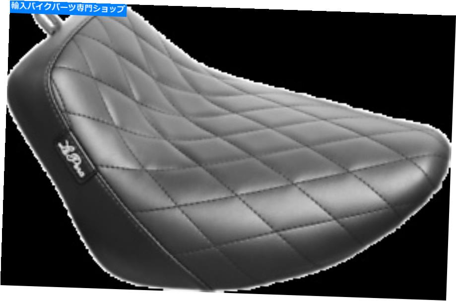 シート Le Pera Diamond - ブラックベアズーンソロシートLYR-007DM Le Pera Diamond - Black Bare Bones Solo Seat LYR-007DM【並行輸入品】