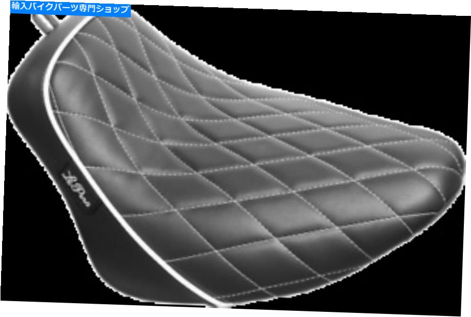 シート Le Pera Diamond - ブラックホワイトベアーズロソロシートLYR-007DMWTP Le Pera Diamond - Black White Bare Bones Solo Seat LYR-007DMWTP【並行輸入品】