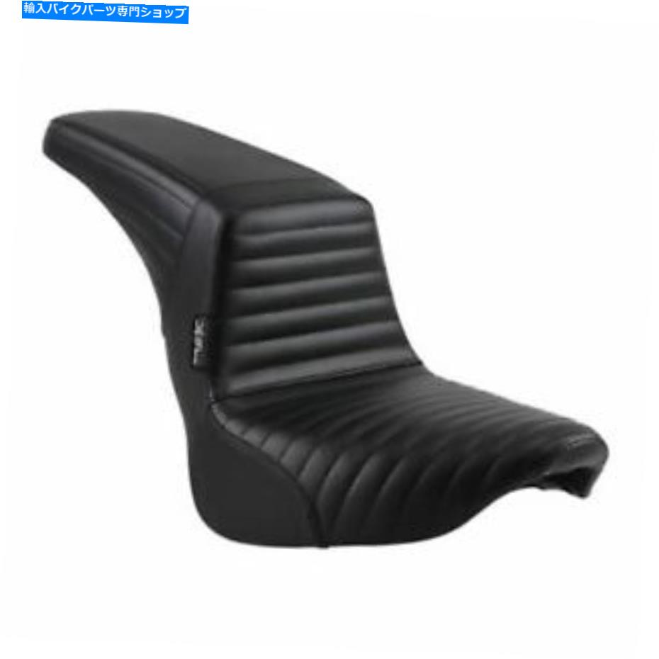 シート Le Pera Kickflip Seat - プリーツ - Softail '18 + Black 31 x 13 x 9 Lyx-590PT LE PERA KICKFLIP SEAT - PLEATED - SOFTAIL '18+ BLACK 31 X 13 X 9 LYX-590PT【並行輸入品】