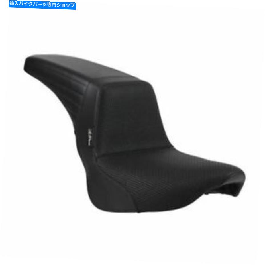 シート Le Pera Kickflip Seat - バスケットウィーブ - Softail '18 + Black 31 x 13 x 9 lyb-590bw LE PERA KICKFLIP SEAT - BASKETWEAVE - SOFTAIL '18+ BLACK 31 X 13 X 9 LYB-590BW【並行輸入品】