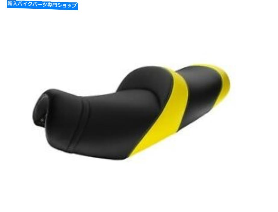 シート スズキV-Strom DL 650 11-16トップ販売者デラックスシートコンフォートブラックイエロー5344S SUZUKI V-STROM DL 650 11-16 Top Sellerie Deluxe seat Comfort Black Yellow 5344S【並行輸入品】